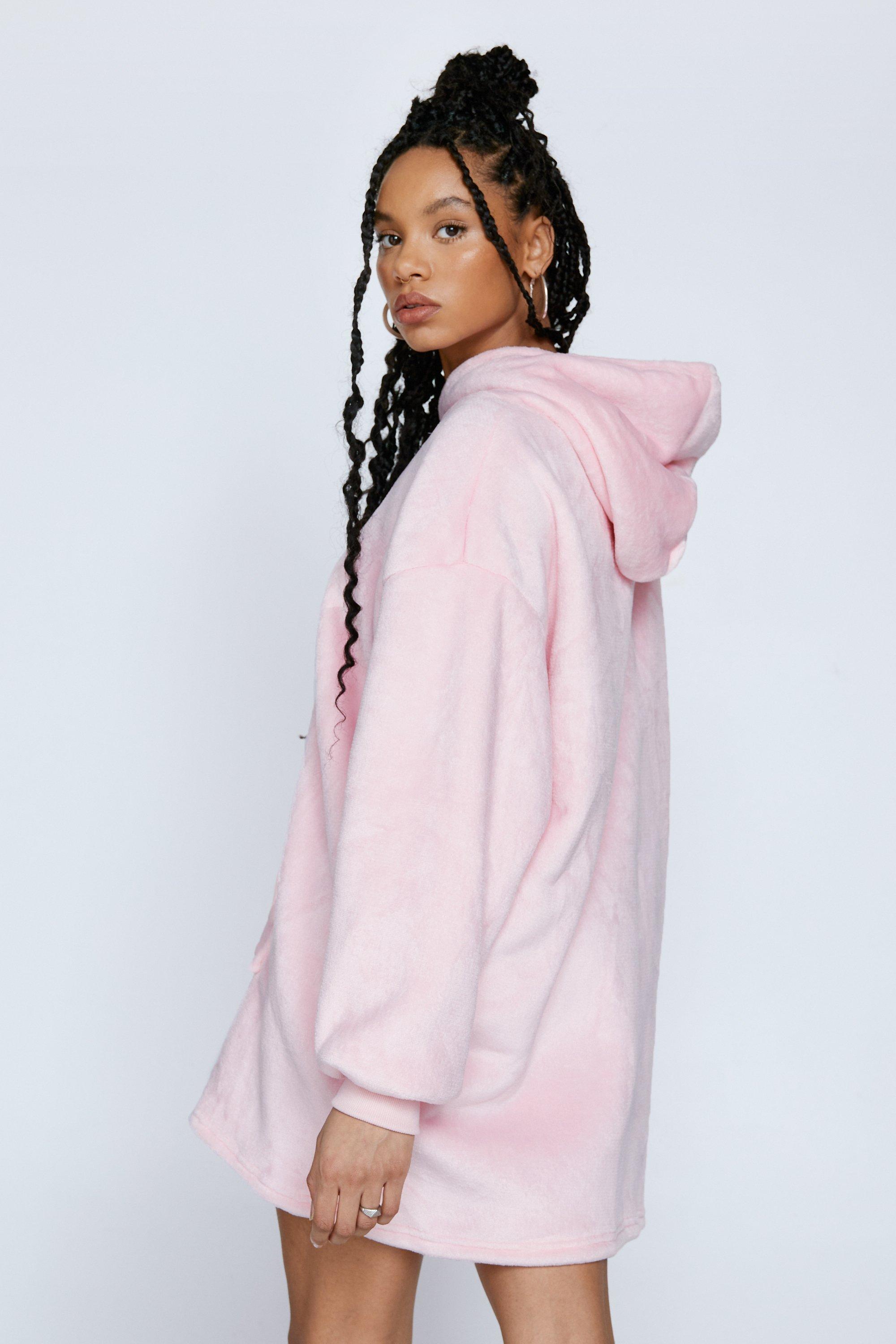 Hooded hot sale lounge dress